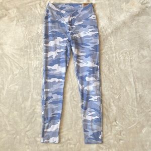 VS Pink high waisted full length V crossover leggings